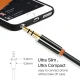 Καλώδιο προέκτασης ήχου 3.5mm CABLETIME CT-AV311-P11FG, gold plated, 1.5m, μαύρο