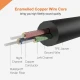 Καλώδιο προέκτασης ήχου 3.5mm CABLETIME CT-AV311-P11FG, gold plated, 1.5m, μαύρο