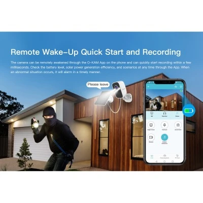 Smart ηλιακή κάμερα VSTARCAM BG55 με ανάλυση 3MP, 4G, υποστήριξη SD, μπαταρία 5000mAh και στεγανότητα IP66