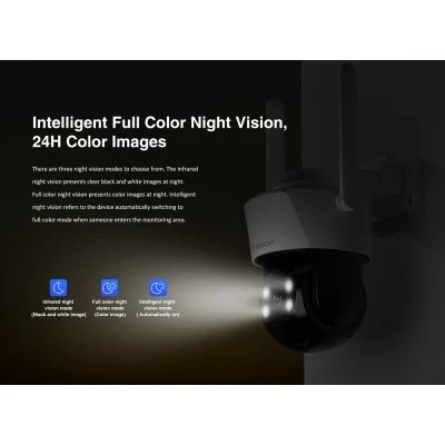 Smart κάμερα εξωτερικού χώρου VSTARCAM C622 με ανάλυση 2MP, WiFi, περιστροφή PTZ, υποστήριξη SD και στεγανότητα IP66 Smart κάμερα εξωτερικού χώρου VSTARCAM C622 με ανάλυση 2MP, WiFi, περιστροφή PTZ, υποστήριξη SD και στεγανότητα IP66