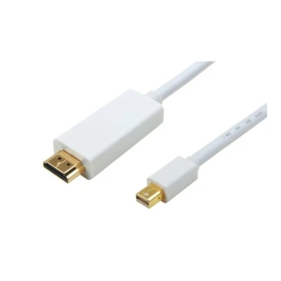 Καλώδιο POWERTECH Mini DisplayPort σε HDMI CAB-DP011, 2m, λευκό Καλώδιο POWERTECH Mini DisplayPort σε HDMI CAB-DP011, 2m, λευκό