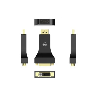 Αντάπτορας POWERTECH DisplayPort σε DVI CAB-DP062 passive 1080p