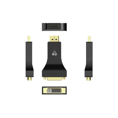 Αντάπτορας POWERTECH CAB-DP063 4K/30HZ DisplayPort σε DVI Passive 4K