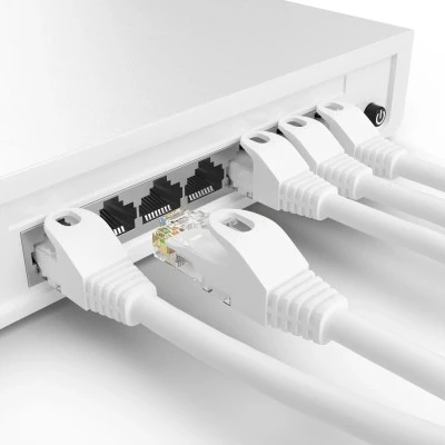 POWERTECH καλώδιο δικτύου CAB-N358, Cat 5e U/UTP, CCA, 100Hz, 5m, λευκό POWERTECH καλώδιο δικτύου CAB-N358, Cat 5e U/UTP, CCA, 100Hz, 5m, λευκό