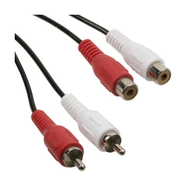 Καλώδιο POWERTECH CAB-R018 2x RCA (M) σε 2x RCA (F) 5m μαύρο χρώμα μήκους 5m Καλώδιο POWERTECH CAB-R018 2x RCA (M) σε 2x RCA (F) 5m μαύρο χρώμα μήκους 5m
