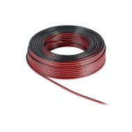 Καλώδιο ήχου POWERTECH 2x 1.50mm² CAB-SP005, CCA, 10m, μαύρο & κόκκινο