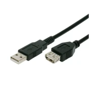 POWERTECH καλώδιο USB 2.0 αρσενικό σε θηλυκό CAB-U013, copper, 5m, μαύρο POWERTECH καλώδιο USB 2.0 αρσενικό σε θηλυκό CAB-U013, copper, 5m, μαύρο