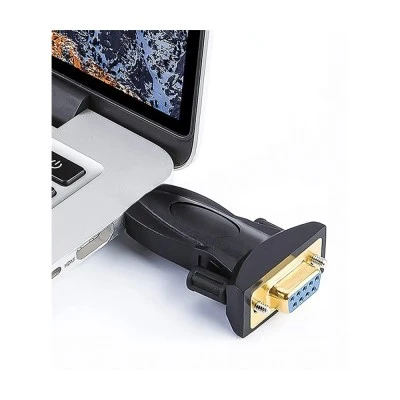 POWERTECH αντάπτορας USB 2.0 σε RS232 CAB-U152, PL2303TA, μαύρος