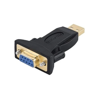 POWERTECH αντάπτορας USB 2.0 σε RS232 CAB-U152, PL2303TA, μαύρος