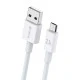 Καλώδιο Micro USB σε USB CELEBRAT CB-24M 2.1A με μήκος καλωδίου 1.2m σε λευκό χρώμα 