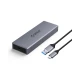 ORICO θήκη για Μ.2 SSD CM2C3-GY-BP, 6Gbps, έως 4TB, γκρι