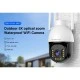 Smart κάμερα εξωτερικού χώρου VSTARCAM CS611Q-X5 με ανάλυση 4MP, WiFi, περιστροφή PTZ, zoom 5x, υποστήριξη SD και στεγανότητα IP66