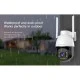 Smart κάμερα εξωτερικού χώρου VSTARCAM CS611Q-X5 με ανάλυση 4MP, WiFi, περιστροφή PTZ, zoom 5x, υποστήριξη SD και στεγανότητα IP66
