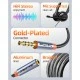 CABLETIME καλώδιο προέκτασης ήχου 3.5mm CT-AE35M, gold plated, 3m, μαύρο CABLETIME καλώδιο προέκτασης ήχου 3.5mm CT-AE35M, gold plated, 3m, μαύρο