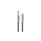 CABLETIME καλώδιο προέκτασης ήχου 3.5mm CT-AE35M, gold plated, 3m, μαύρο CABLETIME καλώδιο προέκτασης ήχου 3.5mm CT-AE35M, gold plated, 3m, μαύρο
