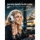 Καλώδιο ήχου 3.5mm CABLETIME CT-AM35M, gold plated, 0.5m, μαύρο Καλώδιο ήχου 3.5mm CABLETIME CT-AM35M, gold plated, 0.5m, μαύρο