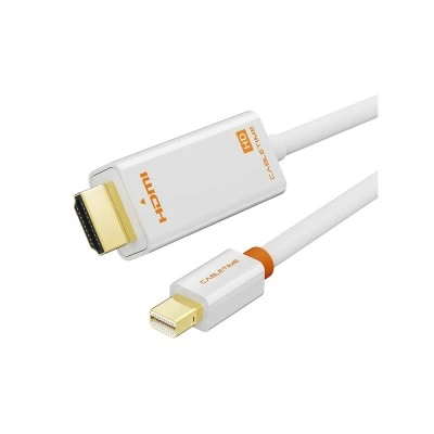 Καλώδιο CABLETIME mini DisplayPort σε HDMI CT-AV588-03G, 1080p/60Hz, 1m, λευκό