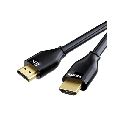 Καλώδιο CABLETIME HDMI 2.1 CT-HM8K με Ethernet, 8K/60Hz, 48 Gbps, 2m, μαύρο