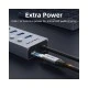 CABLETIME USB hub CT-HUBU7-AG, 7x θυρών, 5Gbps, USB σύνδεση, 1m, γκρι