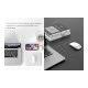 CABLETIME μεταλλικό mouse pad CT-MP24-AS, 246x202x2mm, ασημί & μαύρο CABLETIME μεταλλικό mouse pad CT-MP24-AS, 246x202x2mm, ασημί & μαύρο