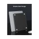 CABLETIME μεταλλικό mouse pad CT-MP24-AS, 246x202x2mm, ασημί & μαύρο CABLETIME μεταλλικό mouse pad CT-MP24-AS, 246x202x2mm, ασημί & μαύρο