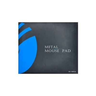 CABLETIME μεταλλικό mouse pad CT-MP24-AS, 246x202x2mm, ασημί & μαύρο CABLETIME μεταλλικό mouse pad CT-MP24-AS, 246x202x2mm, ασημί & μαύρο