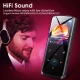 MP3 player RUIZU D50 με οθόνη 1.8", 16GB, Bluetooth, ελληνικό μενού, μαύρο