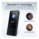 MP3 player RUIZU D51 με ηχείο & έγχρωμη οθόνη 1.8" 8GB με ελληνικό μενού σε μαύρο χρώμα