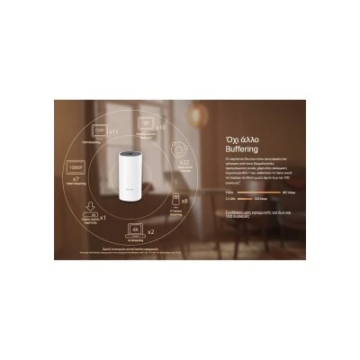 TP-LINK Home Mesh Wi-Fi System Deco M4, AC1200, Ver. 2.0
