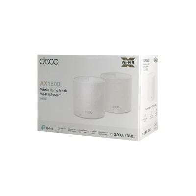 TP-LINK Home Mesh Wi-Fi System Deco X10, 1500Mbps AX1500, Ver. 1.0, 2τμχ