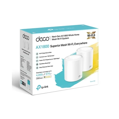 TP-LINK Mesh WiFi 6 access point Deco X20, AX1800 Dual Band, 2τμχ, V.2.0