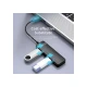 ORICO USB hub FL02, 4x θυρών, USB 2.0, 480Mbps, USB σύνδεση, μαύρο