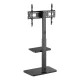 BRATECK βάση τηλεόρασης δαπέδου FS32-46, 37-75", έως 40kg, με ράφι BRATECK βάση τηλεόρασης δαπέδου FS32-46, 37-75", έως 40kg, με ράφι