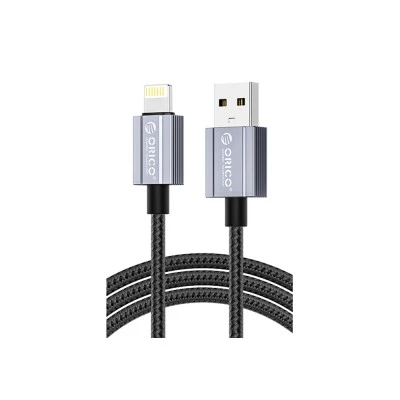 ORICO καλώδιο Lightning σε USB GQA12, 2.4A, 480Mbps, 1m, μαύρο