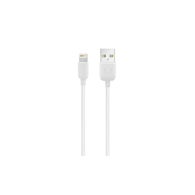 USAMS καλώδιο Lightning σε USB US-SJ097, 2.1A, 1m, λευκό