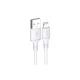 KAKUSIGA καλώδιο Lightning σε USB KSC-421, 2.8A, 480Mbps, 2m, λευκό