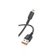 KAKUSIGA καλώδιο Lightning σε USB KSC-805, 2.4A, 480Mbps, 1m, μαύρο KAKUSIGA καλώδιο Lightning σε USB KSC-805, 2.4A, 480Mbps, 1m, μαύρο