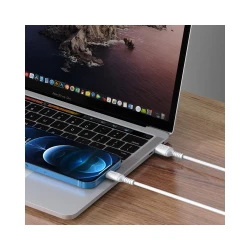 KAKUSIGA καλώδιο Lightning σε USB KSC-805, 2.4A, 480Mbps, 1m, λευκό