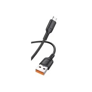 KAKUSIGA καλώδιο micro USB σε USB KSC-805, 2.4A, 480Mbps, 1m, μαύρο