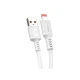 KAKUSIGA καλώδιο Lightning σε USB KSC-984, σιλικόνης, 3Α, 480Mbps, 1m, λευκό