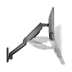 BRATECK επιτοίχια βάση LDA32-112, για οθόνη 17"-32" εως 9kg με ρυθμιζόμενη κλίση & περιστρεφόμενο βραχίονα