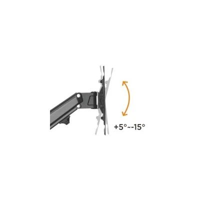 BRATECK επιτοίχια βάση τηλεόρασης LDA33-222, 23-43", έως 23kg, full motion