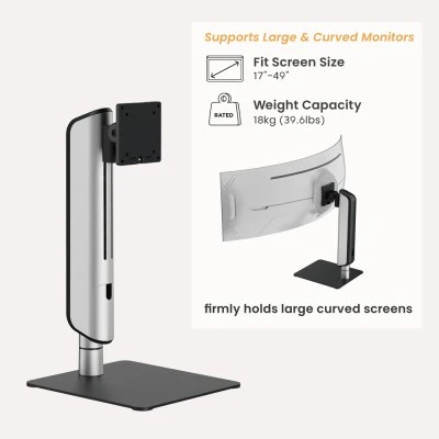 BRATECK βάση γραφείου οθόνης LDT70-T01, 17-49", έως 18kg, heavy duty BRATECK βάση γραφείου οθόνης LDT70-T01, 17-49", έως 18kg, heavy duty