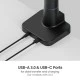 BRATECK gaming βάση γραφείου οθόνης LDT95-C012UC, 24-57", έως 30kg, heavy duty