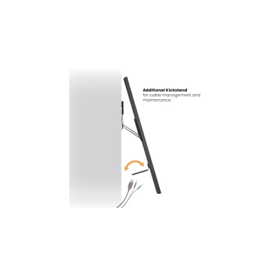 Επίτοιχη βάση τηλεόρασης BRATECK LED-1944 για TV 32"-65" ultra slim με ρυθμιζόμενη κλίση με ανοχή βάρους έως 75kg