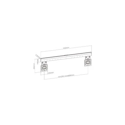 Βάση επίτοιχη τηλεόρασης BRATECK LED-1948 για TV 43"-100" ultra slim με ανοχή βάρους έως 75kg Βάση επίτοιχη τηλεόρασης BRATECK LED-1948 για TV 43"-100" ultra slim με ανοχή βάρους έως 75kg
