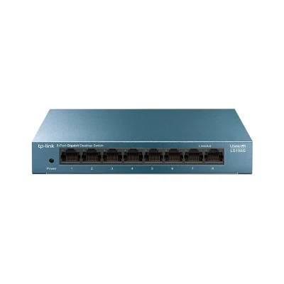 TP-LINK Desktop Switch LS108G, 8-port 10/100/1000Mbps, Ver. 1.0