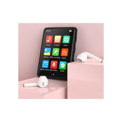 MP3 player RUIZU M7 με οθόνη αφής 2.8", 16GB, ελληνικό μενού, μαύρο