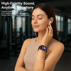 MP3 player RUIZU M8, 1.54", 32GB, Bluetooth, ελληνικό μενού, μαύρο