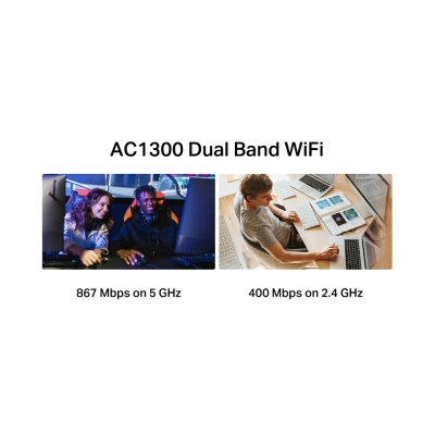 MERCUSYS ασύρματος USB αντάπτορας δικτύου MA30H, AC1300, Dual Band, V.2.0